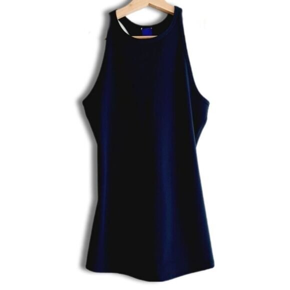 KIT & ACE Athletic Tank Top Racer Back Navy Blue Sz S - Picture 2 of 10